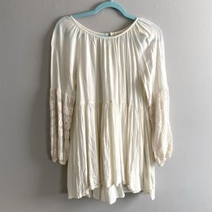 Off white summery mini dress size small